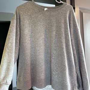 Fabletics Grey Crewneck, lightweight, Size L